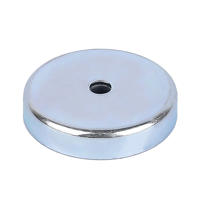 Magnete in ferrite con foro svasato 