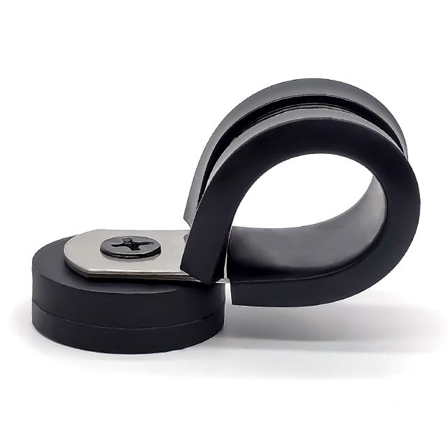 Acciaio inossidabile con morsetto a striscia di gomma Magnete NdFeB rivestito in gomma