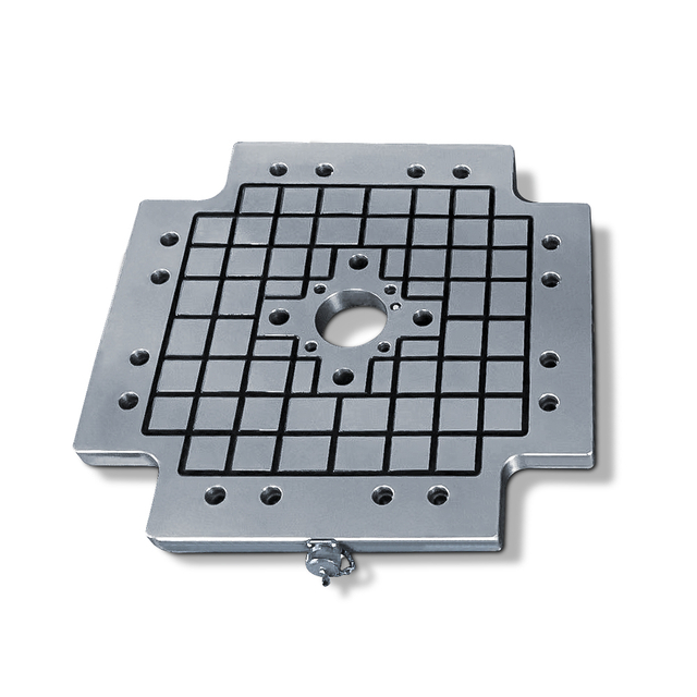 Piano magnetico elettropermanente per macchine ad iniezione plastica